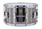 Ludwig Black Beauty Snare Drums Front View